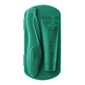 DENTISTE' Pocket Pro (Dental Green) เดนทิสเต้ แปรงสีฟันขนาดพกพา นวัตกรรมจากประเทศอิตาลี พร้อมยาสีฟันขนาด 10g..